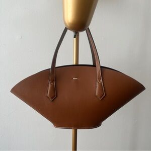 Zara Basket Bag - Dark Tan